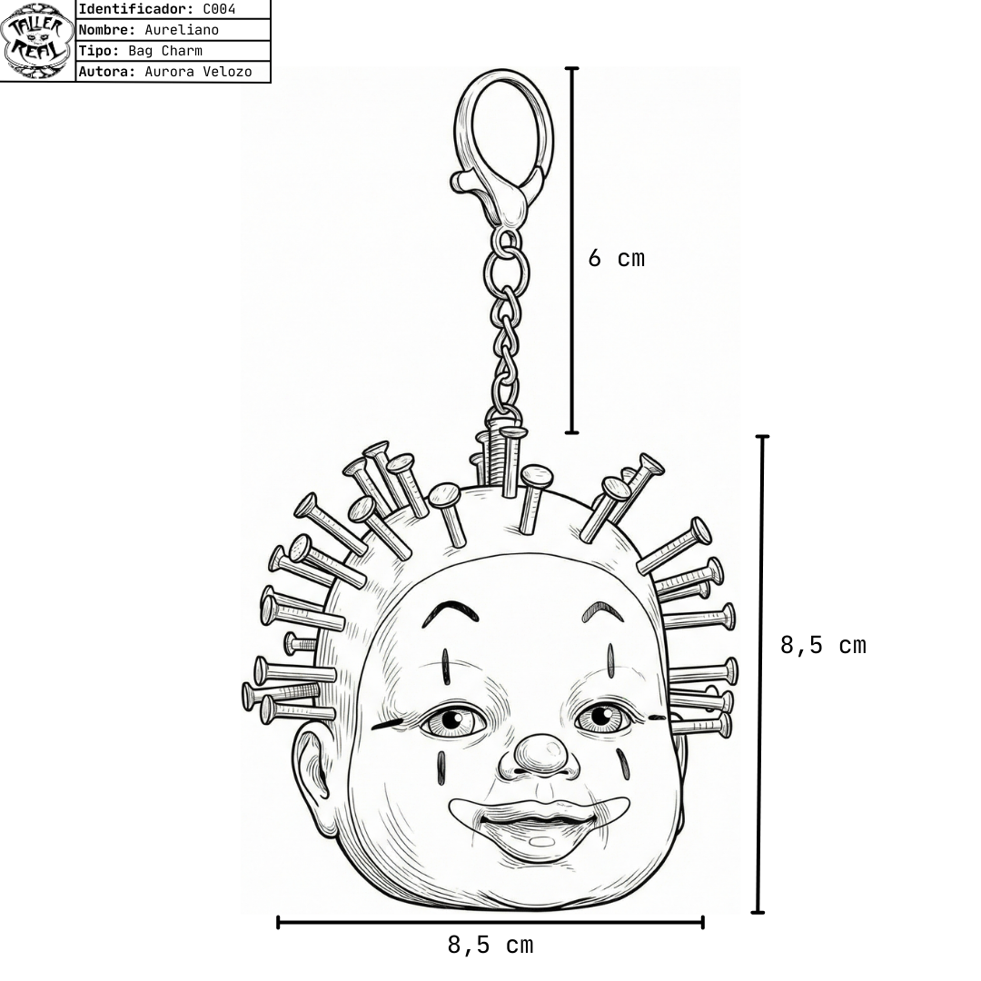 Bag Charm "Aureliano"